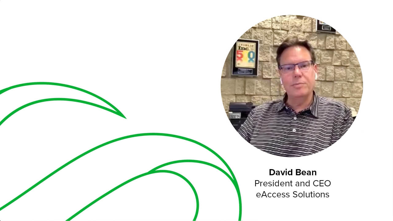 Watch eAccess Solutions testimonial video